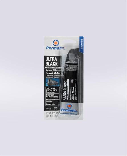 Permatex® Ultra Black® Maximum Oil Resistance RTV Silicone Gasket Maker