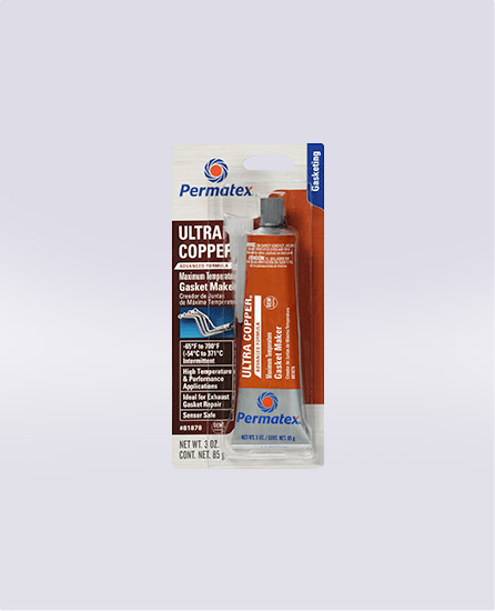 Permatex® Ultra Copper® Maximum Temperature RTV Silicone Gasket Maker