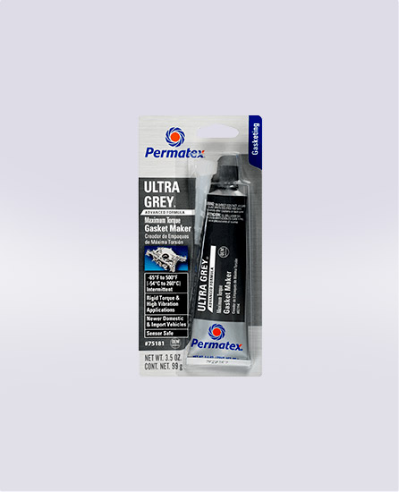 Permatex® Ultra Grey® Rigid High-Torque RTV Silicone Gasket Maker
