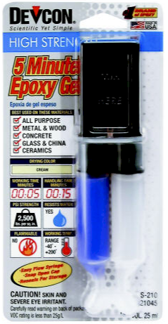 21045 - DV 5 MIN UTE GEL EPOXY 25ML