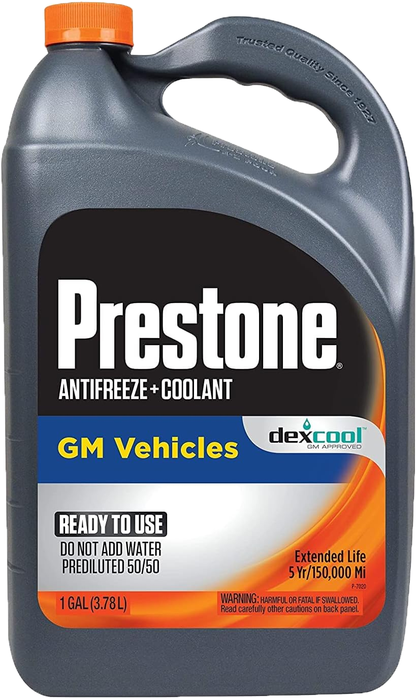 Prestone GM Vehicles Antifreeze+Coolant