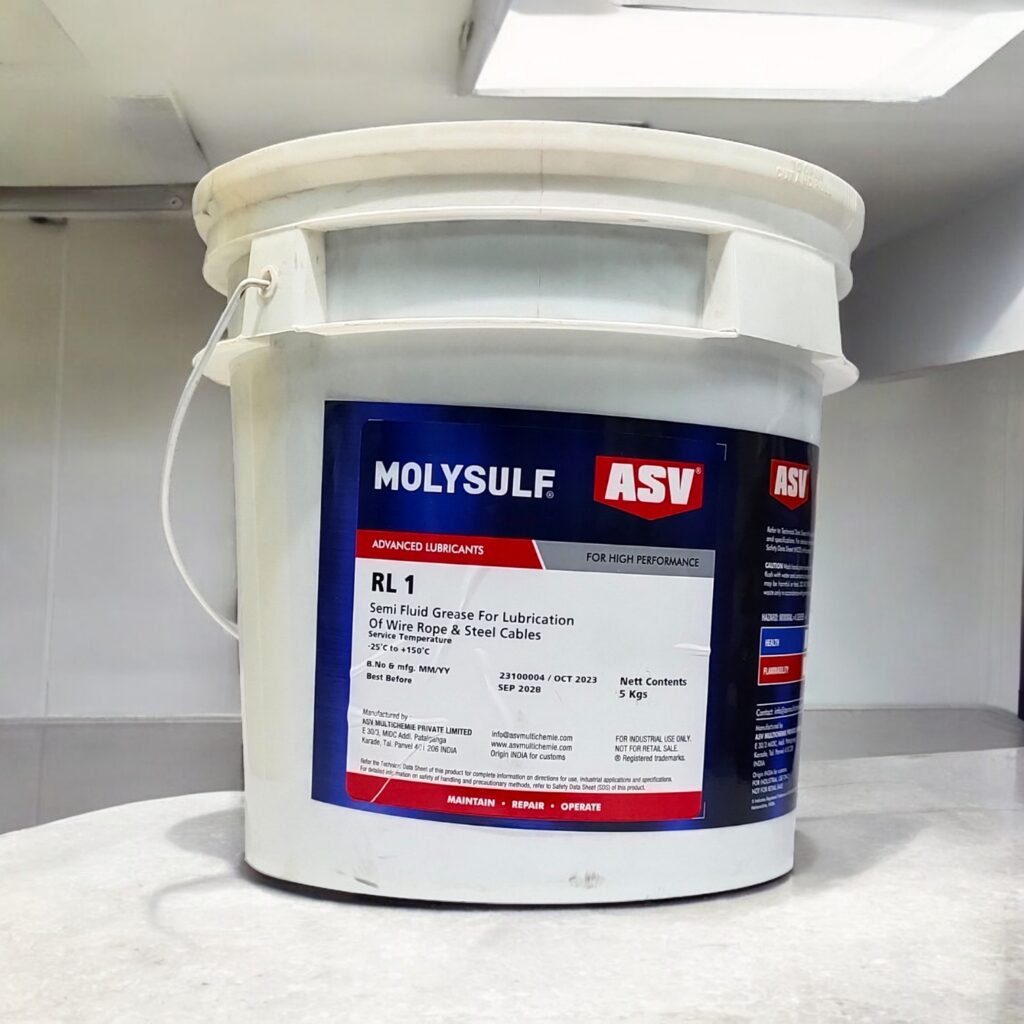 ASV RL 1 Grease For Wire Ropes & Steel Cables - Una Eco Trading LLC