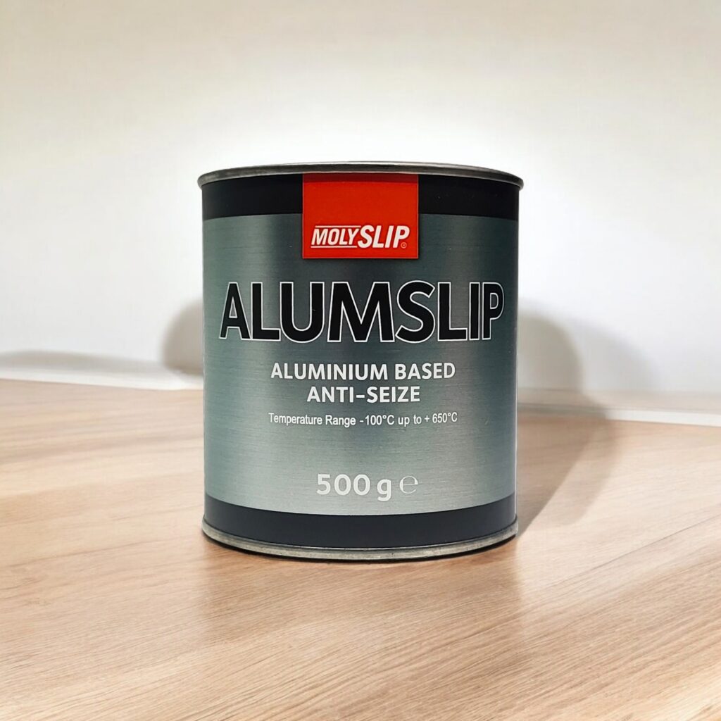 Compuesto Antiadherente Molyslip Alumslip Para Altas Temperaturas – 500g, Evita Soldaduras En Roscas