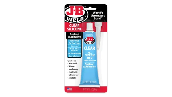 JB Weld 31310 Clear Silicone Sealant