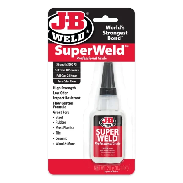 JB Weld 33120 Superweld Instant Adhesive