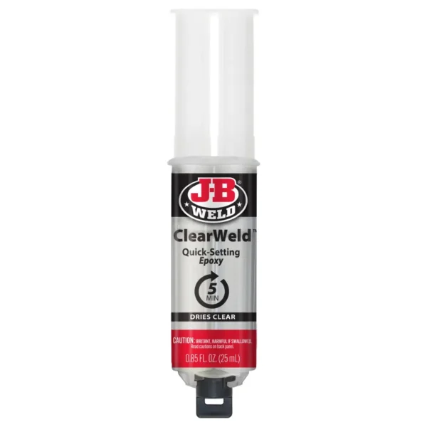 JB Weld 50112 Clearweld Syringe