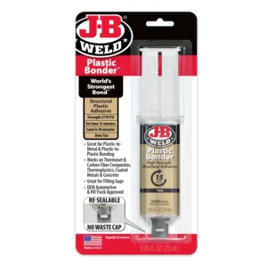 JB Weld 50133 PlasticBonder Syringe