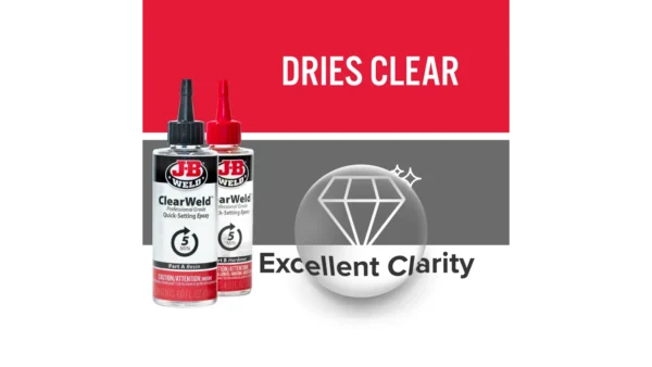 JB Weld 50240 Clearweld Professional