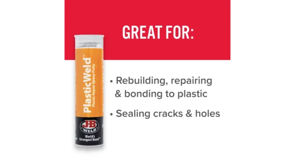 JB Weld 8237 PlasticWeld Epoxy