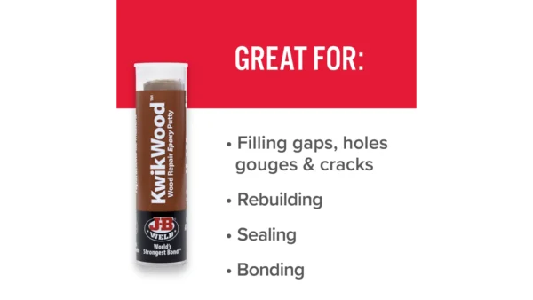 JB Weld 8257 Kwikwood Epoxy Putty