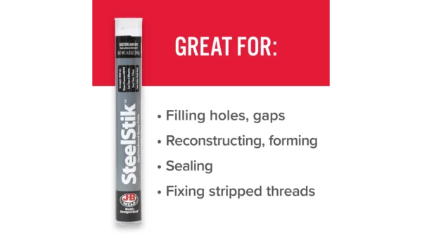 JB Weld 8268U SteelStik Epoxy Putty