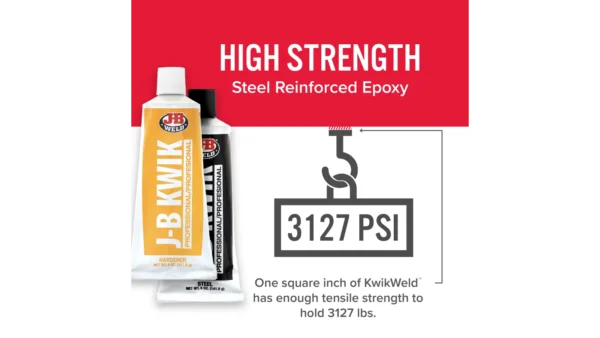 JB Weld 8271 KwikWeld Professional Size