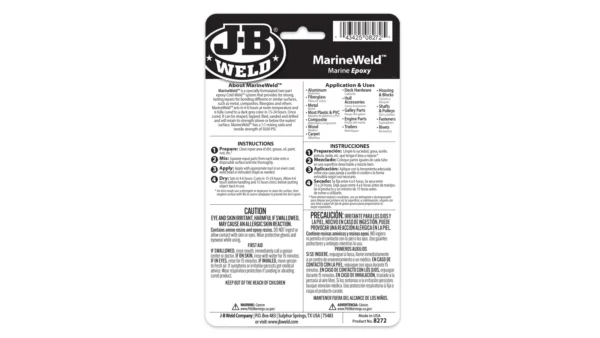 JB Weld 8272 Marineweld Twin Tube