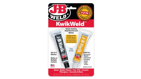 JB Weld 8276 Kwikweld Twin Tube 1