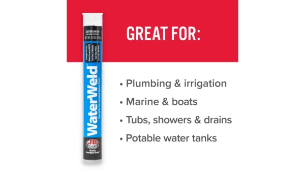 JB Weld 8278U Waterweld Epoxy Putty