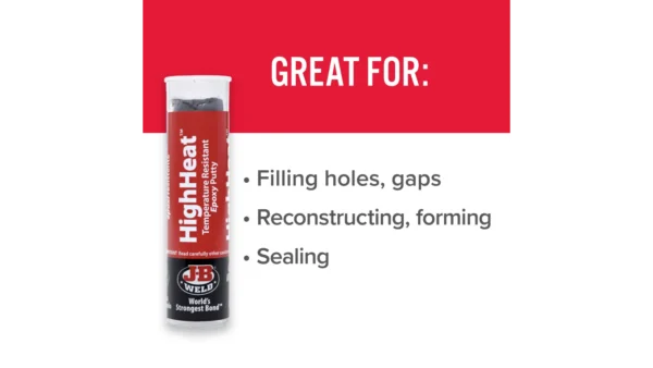 JB Weld 8297 HighHeat Epoxy Putty