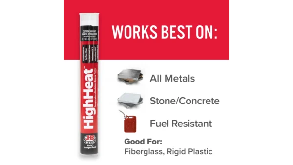 JB Weld 8298U HighHeat Epoxy Putty