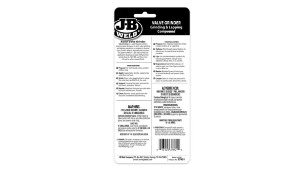 JB Weld 37801 Valve Grinder