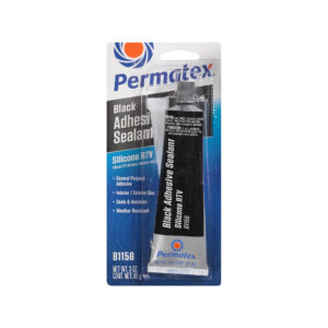 Permatex 81158 Black Silicone Adhesive Sealant