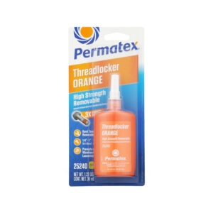 Permatex High Strength Removable Threadlocker Orange 36 ML 25240