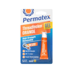 Permatex High Strength Removable Threadlocker Orange Gel 25005