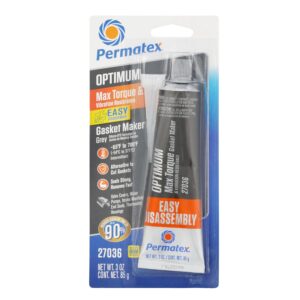 Permatex Optimum Easy- Disassembly Grey RTV Silicone Gasket Maker 3 OZ 27036 1